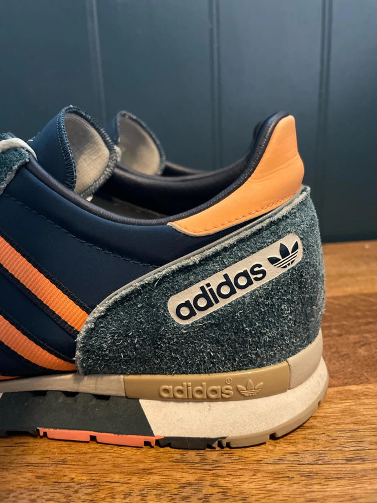 Men’s Adidas Originals Phantom Trainers In Dark Petrol - UK9 - 2659