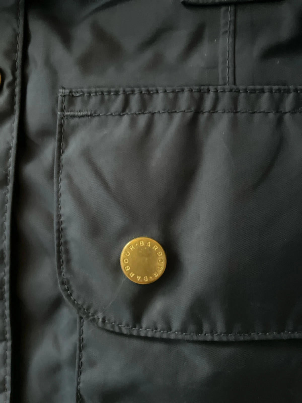 Women’s Barbour International Belted Waterproof Breathable Jacket in Navy - UK8 - 2531