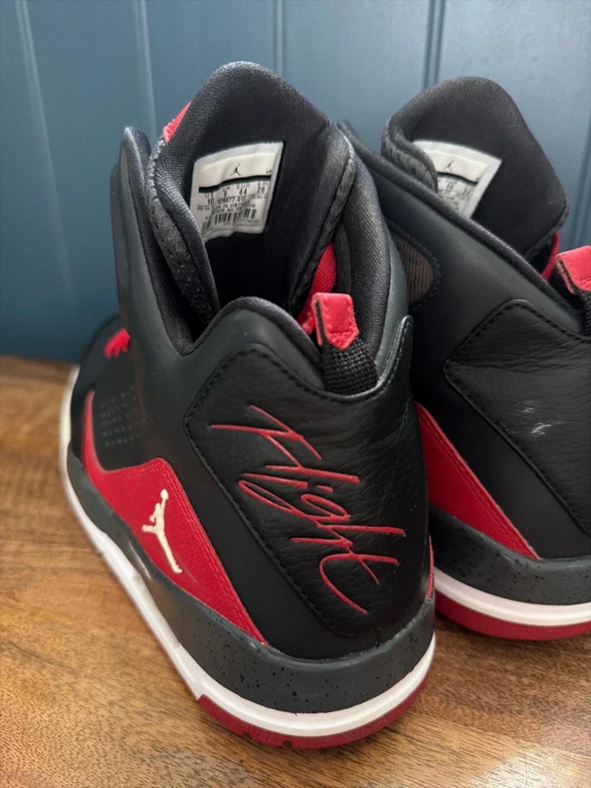 Men’s Nike Air Jordan SC-3 Basketball Trainers In Black/Red - Uk9 - 3293