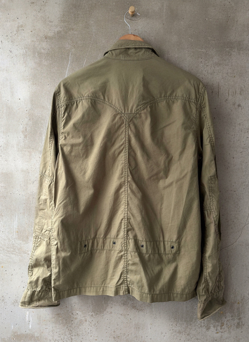 Men’s Levi's Military Style Jacket Coat In Khaki - Medium - 3775