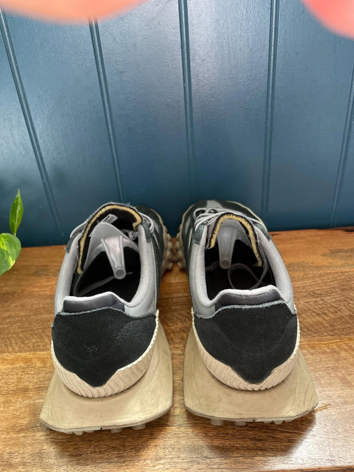 Men’s New Balance XC-72 Premium Leather Trainers In Black/Grey - UK10 - 2177