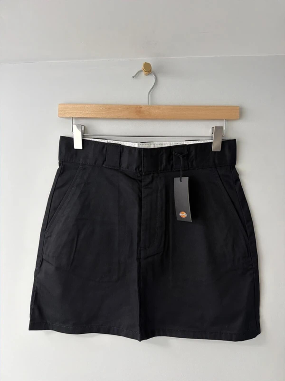 Women’s Dickies mini work skirt with pockets in black - W26 - 3437