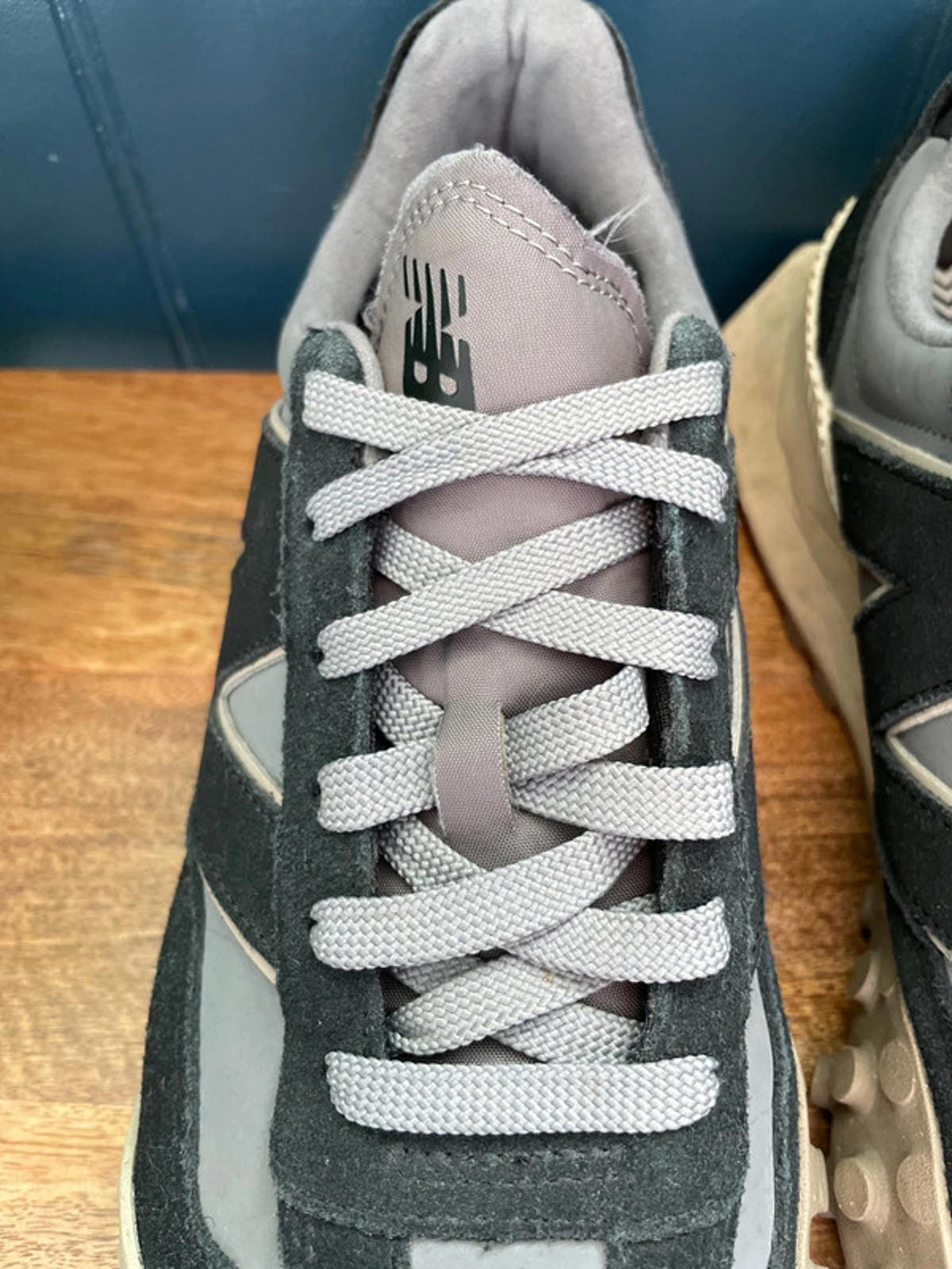 Men’s New Balance XC-72 Premium Leather Trainers In Black/Grey - UK10 - 2177