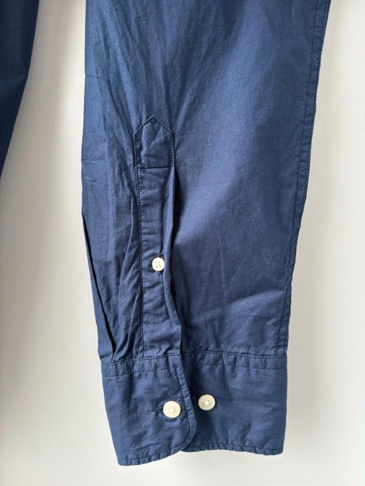 Men’s Gant regular fit long sleeve oxford shirt in navy - xlarge - 3399