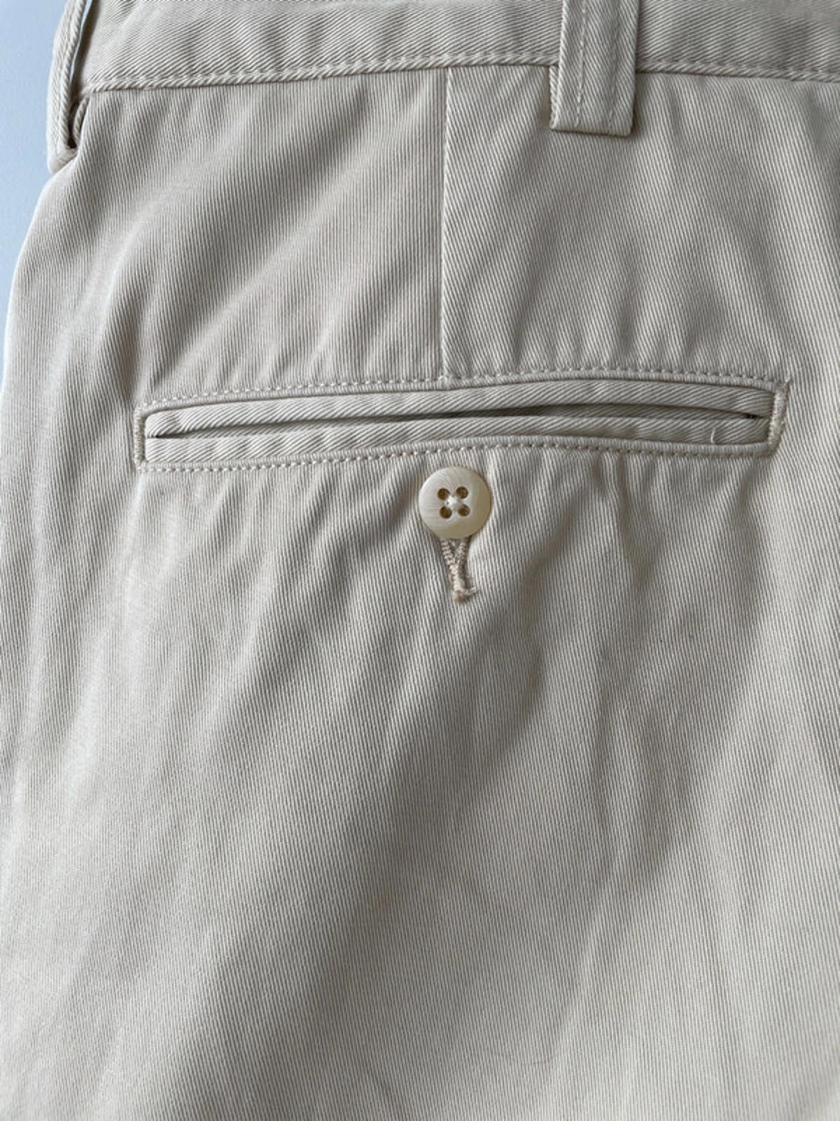 Men’s Ralph Lauren Premium Classic Chino Trousers In Beige - W38/L34 - 1715