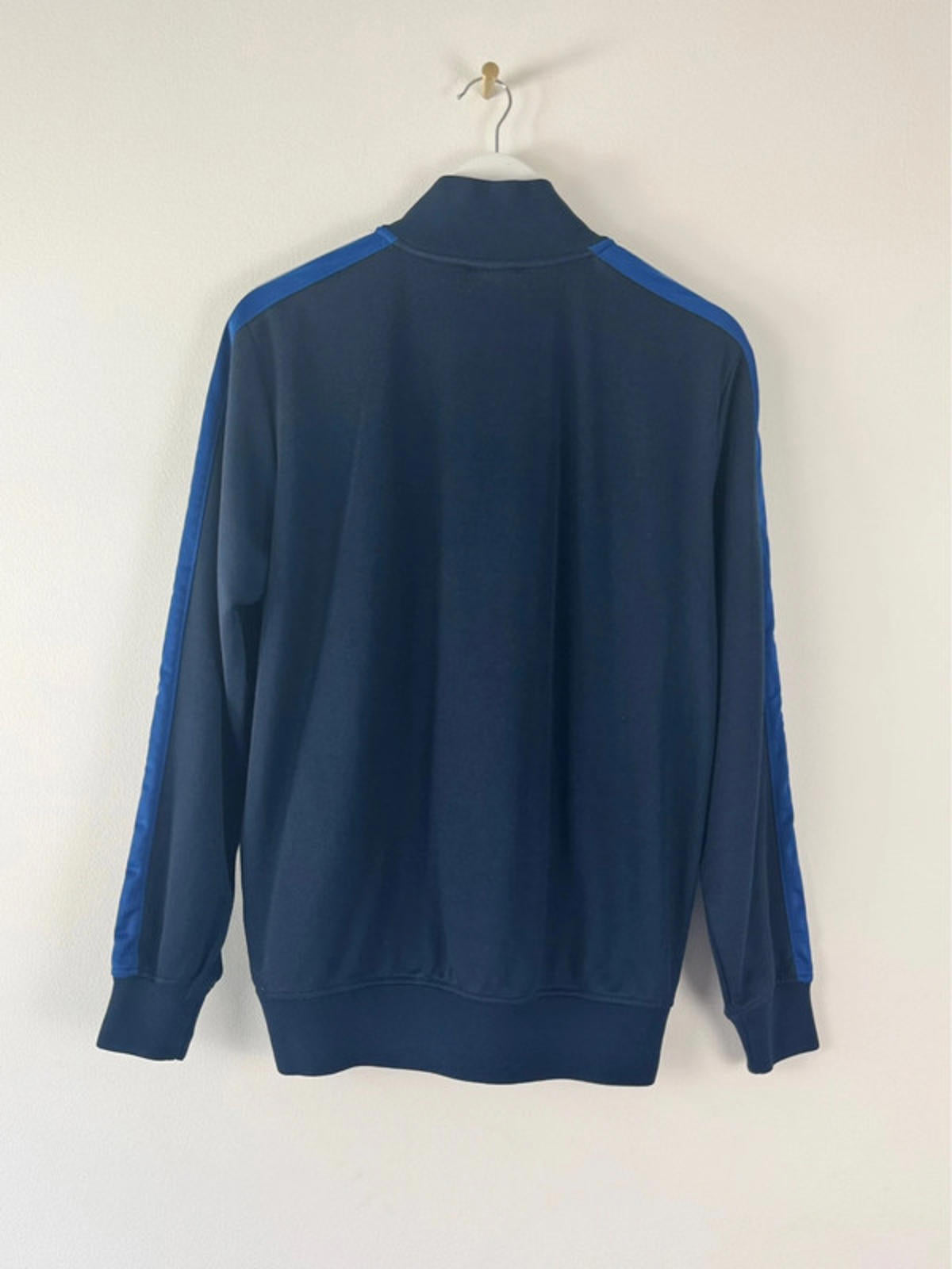 Men’s Ellesse 1/4 Zip Retro Track Jacket Top In Navy - Small   -1441