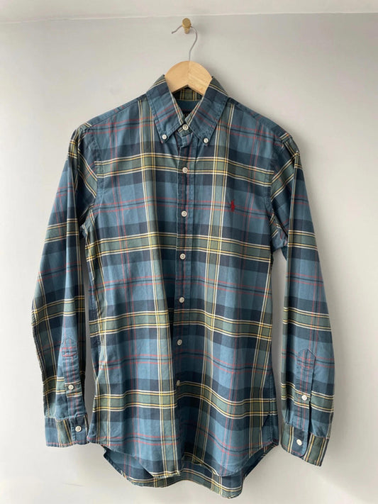 Men’s Ralph Lauren Premium Long Sleeve Check Shirt - XSmall- 1583