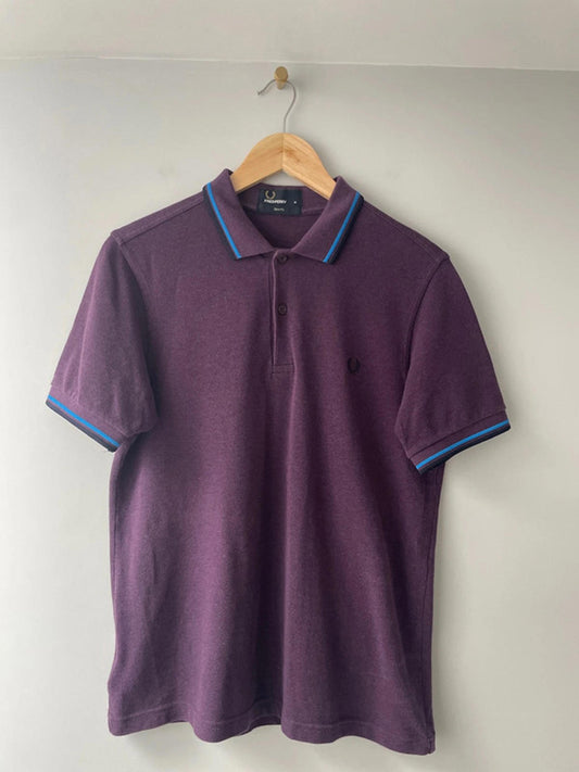 Men’s Fred Perry Slim Fit Short Sleeve Polo Top - Medium - 1797