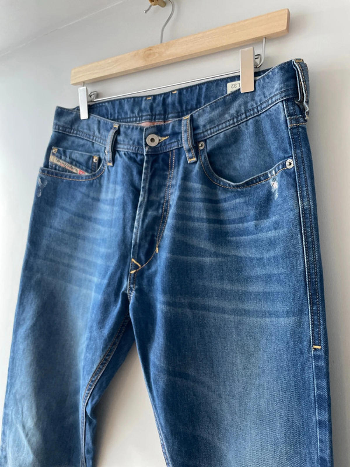 Womens Diesel Tepphar Slim Fit Jeans in Navy - W29/L32 - 2718