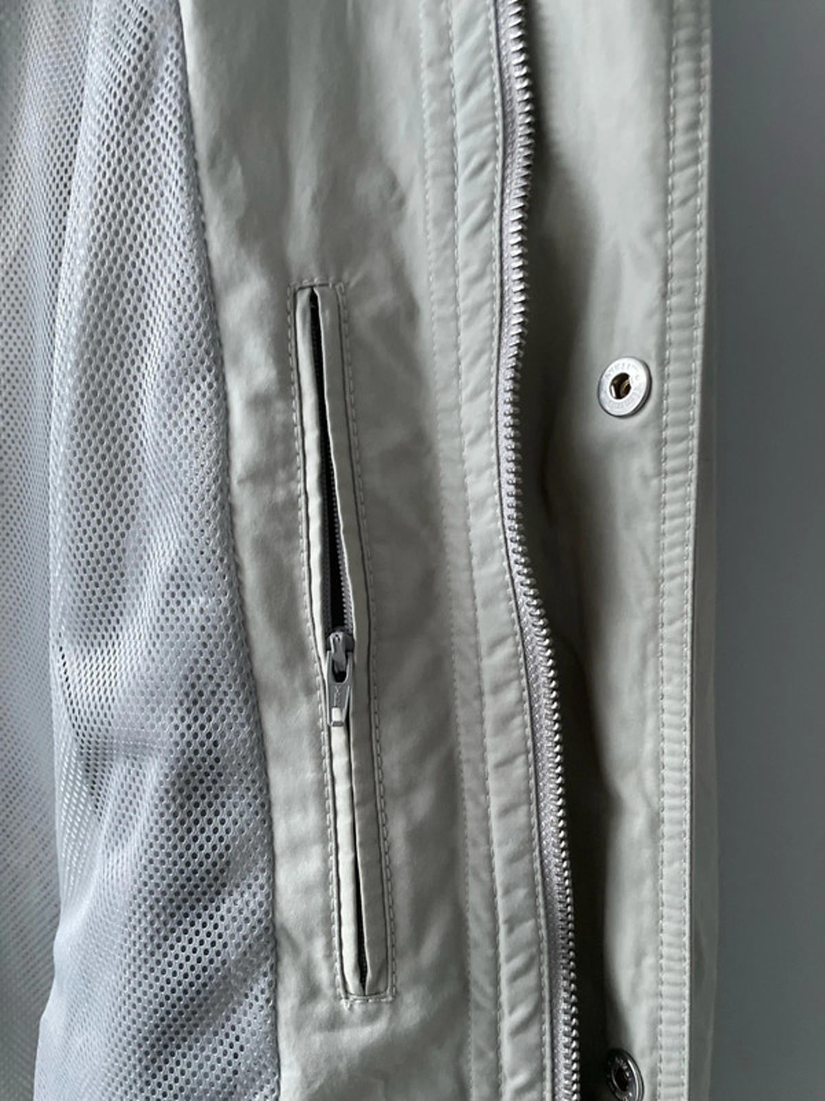Women’s Reiss Premium Zip Through Jacket Coat In Cream- Medium