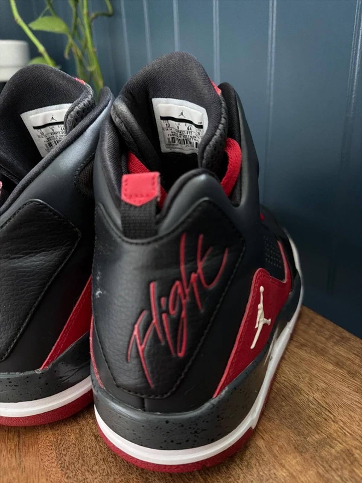 Men’s Nike Air Jordan SC-3 Basketball Trainers In Black/Red - Uk9 - 3293