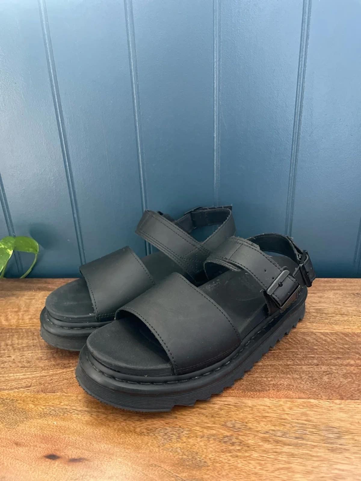 Women’s Dr Martens Voss Chunky Sole Sandals In Black - UK 7 - 3045