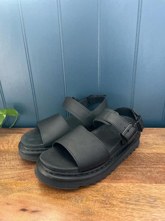 Women’s Dr Martens Voss Chunky Sole Sandals In Black - UK 7 - 3045
