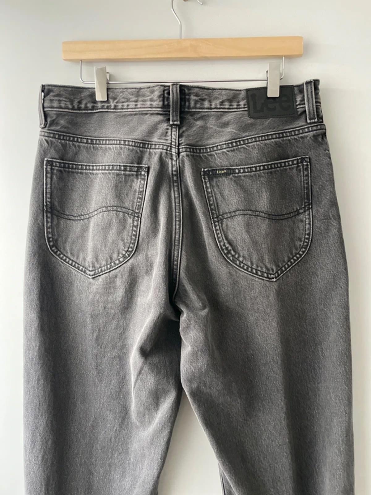 Men’s Lee Asher Relaxed Fit Jeans in Washed Black - W32/L32 -3079