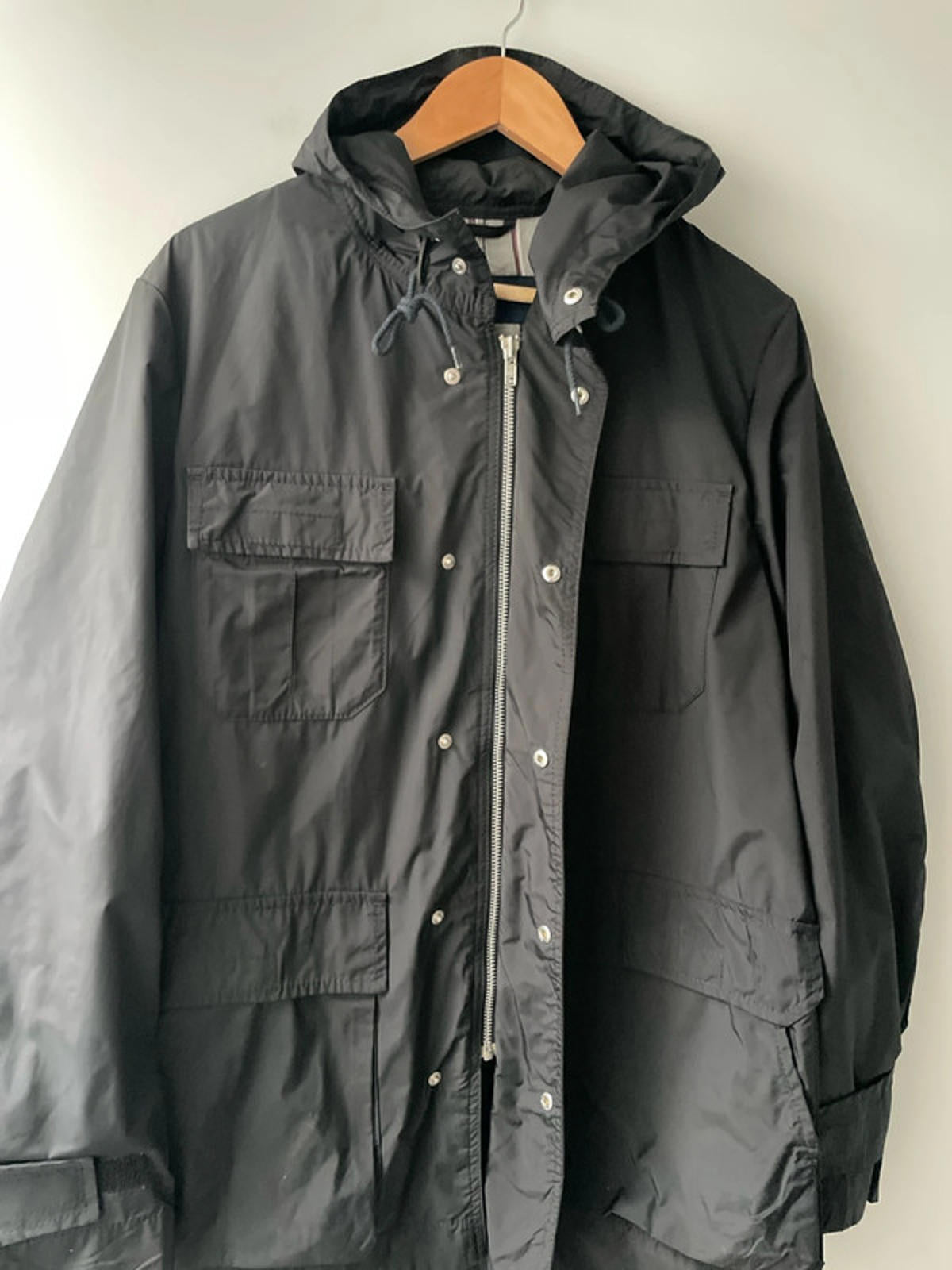 Men’s Comme Des Garçons Hooded Jacket in Black - Medium - 2744