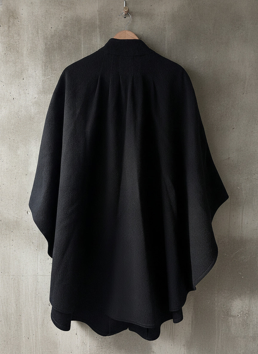 Women’s The Scotch House Wool & Cashmere Blend Cape In Black - One Size - 3806