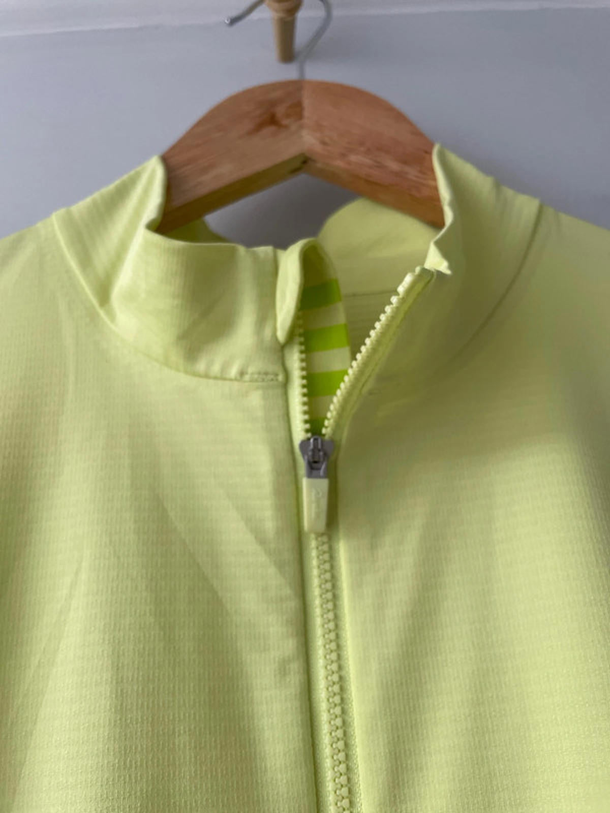 Men's Rapha Pro Team Long Sleeve Thermal Jersey in Lime - Large - 2505