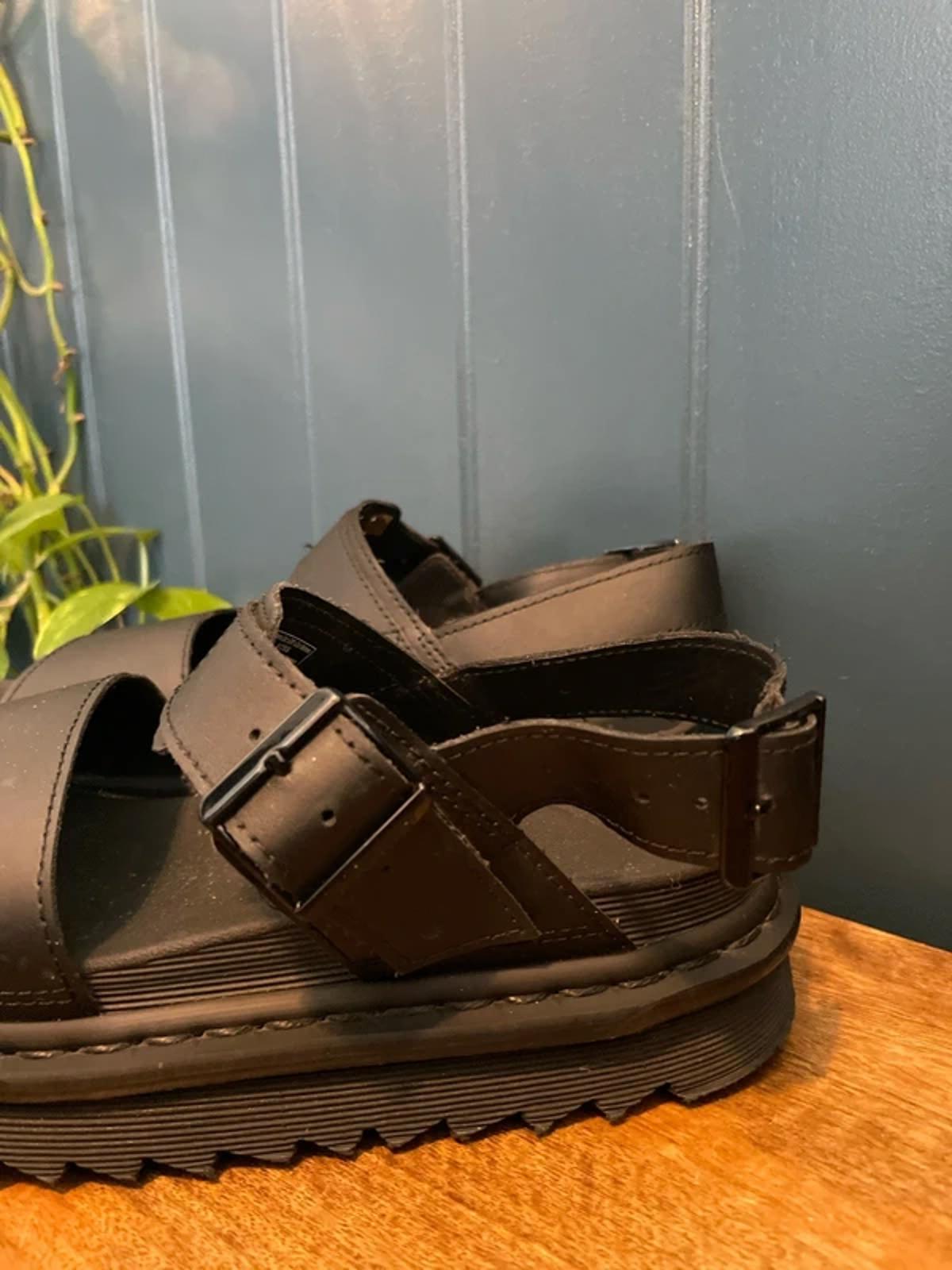 Women’s Dr Martens Voss Chunky Sole Sandals in Black - UK6 - 3053