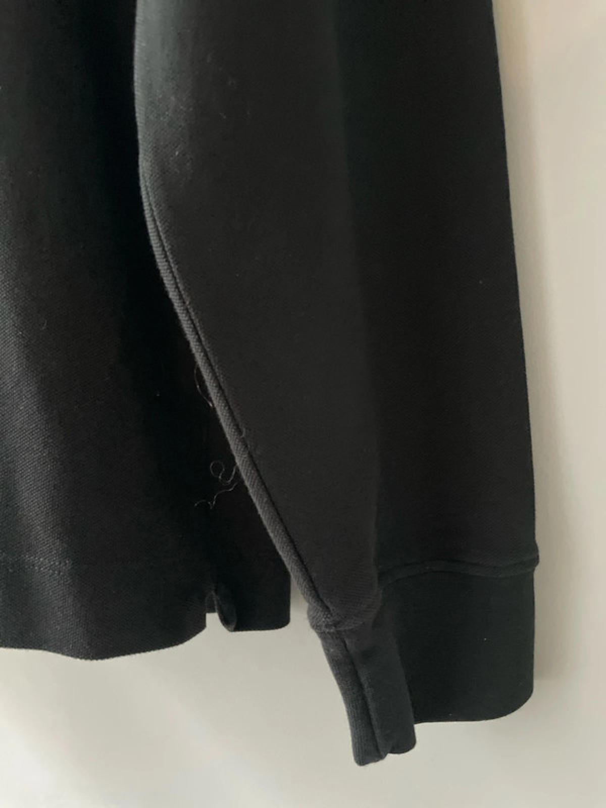 Men’s Lacoste Long Sleeve Polo Regular Fit in Black - Large - 2534