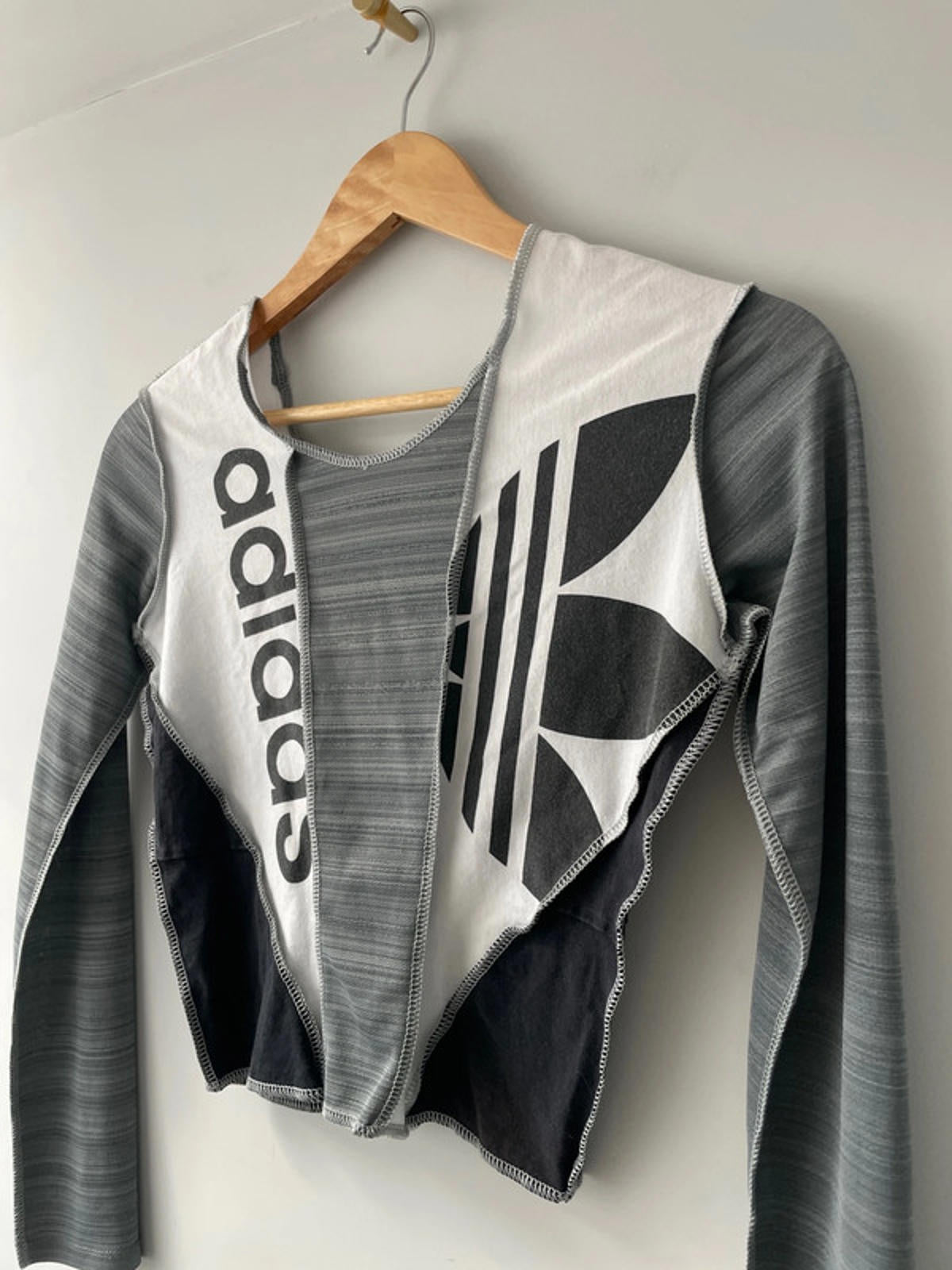 Women’s Adidas x Latham Street Customised Long Sleeved Top - Small - 2231