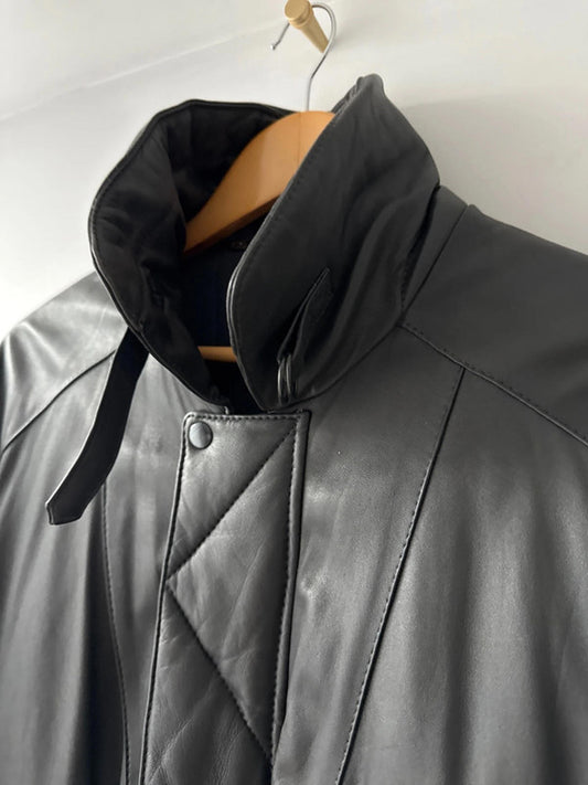 Men’s C&A premium soft leather vintage jacket - Medium - 0802