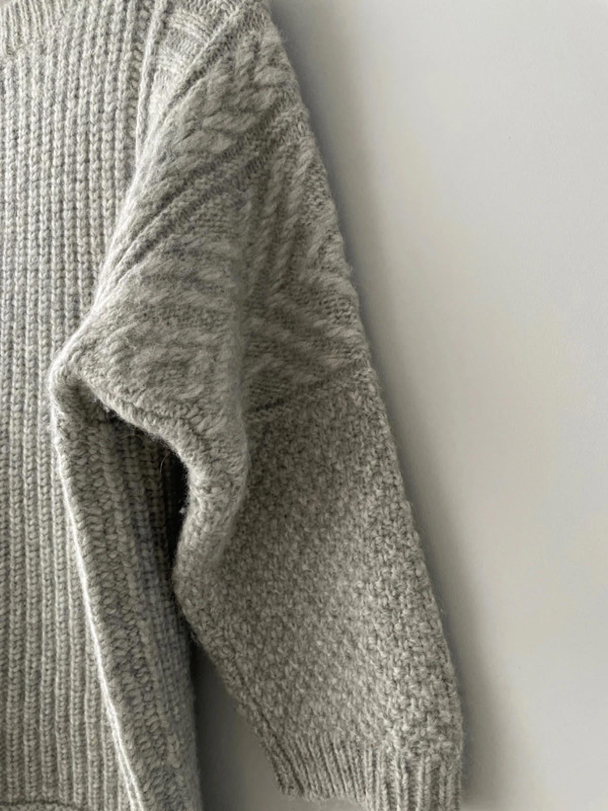 Women’s J.Crew Chunky Knit Alpaca Wool Mix Jumper In Grey - XXSmall - 2444 - RRP £160