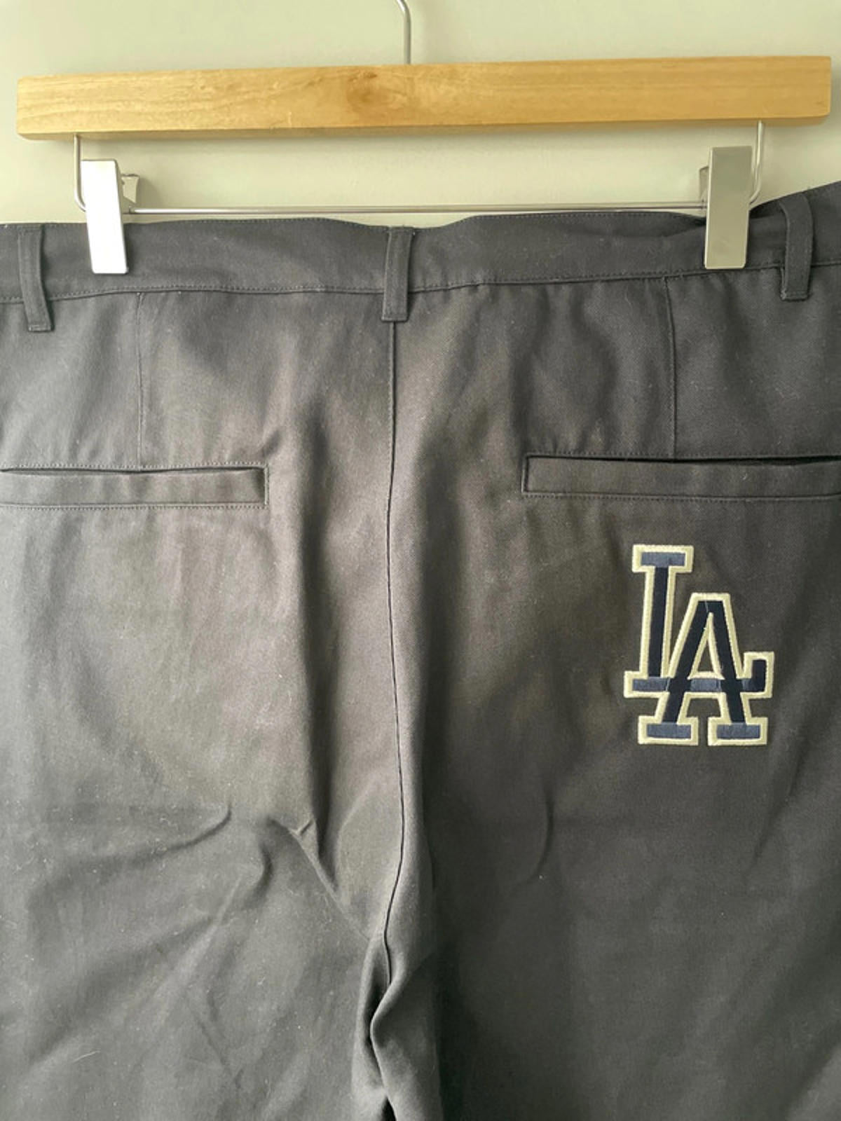 Men’s New Era LA Dodgers Wide Leg Trousers In Navy - W32/L30 - 2006