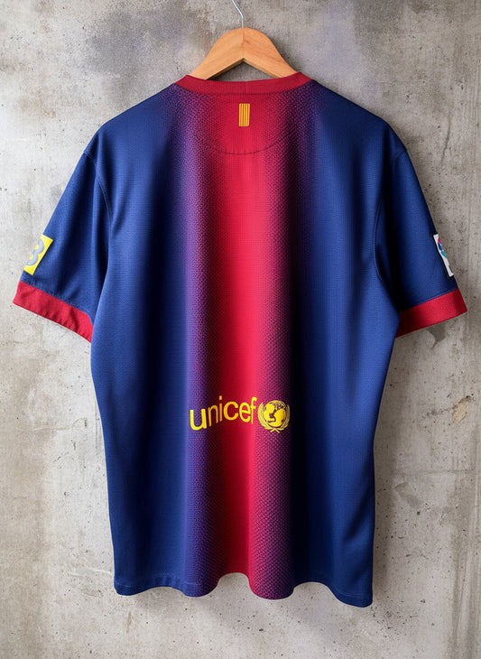 Mens Barcelona 2012/13 Home Football Shirt Top - XLarge - 3526
