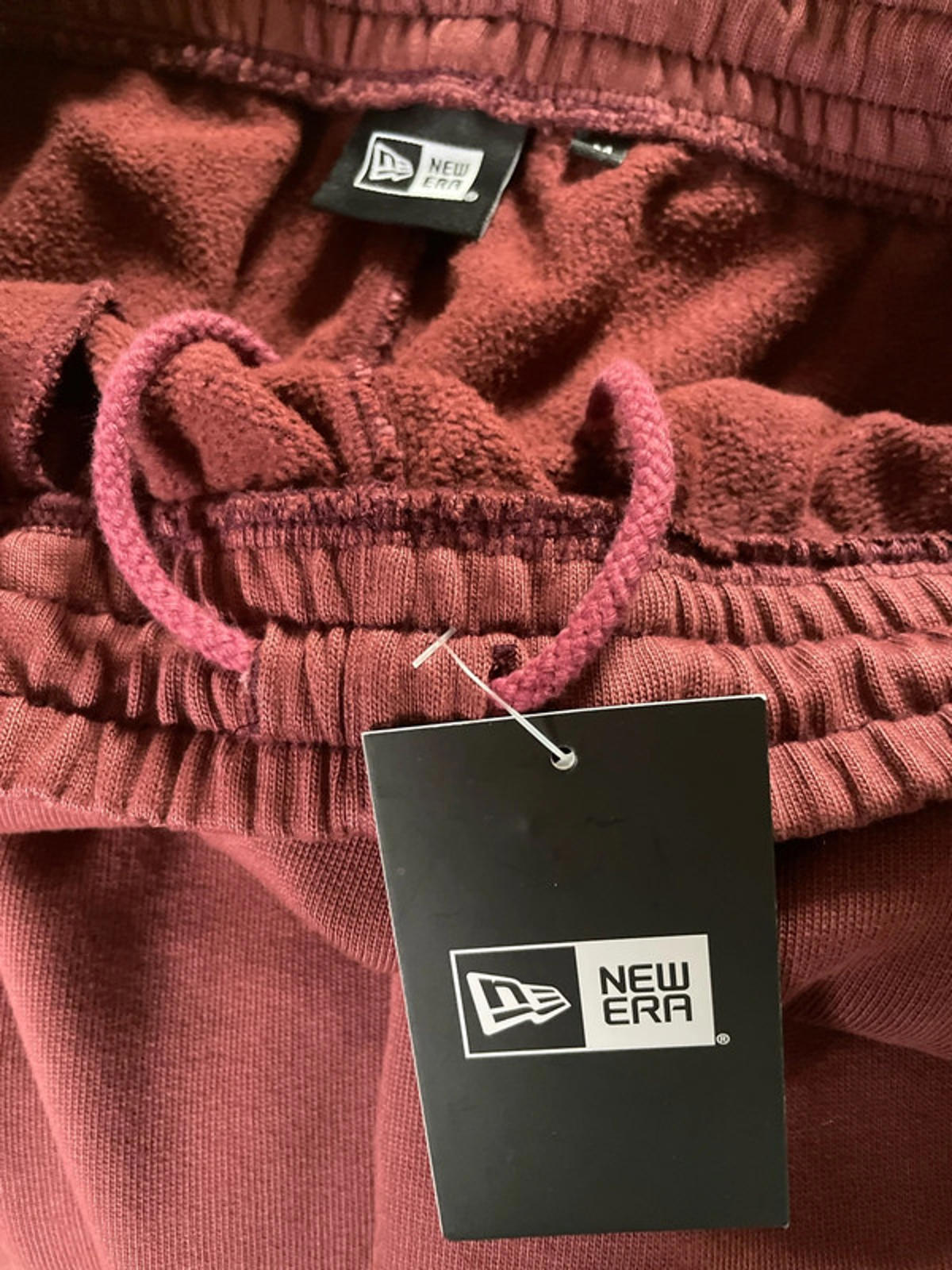 Men’s New Era Jogging Bottoms In Burgundy - Medium - W32/L32 - 2435