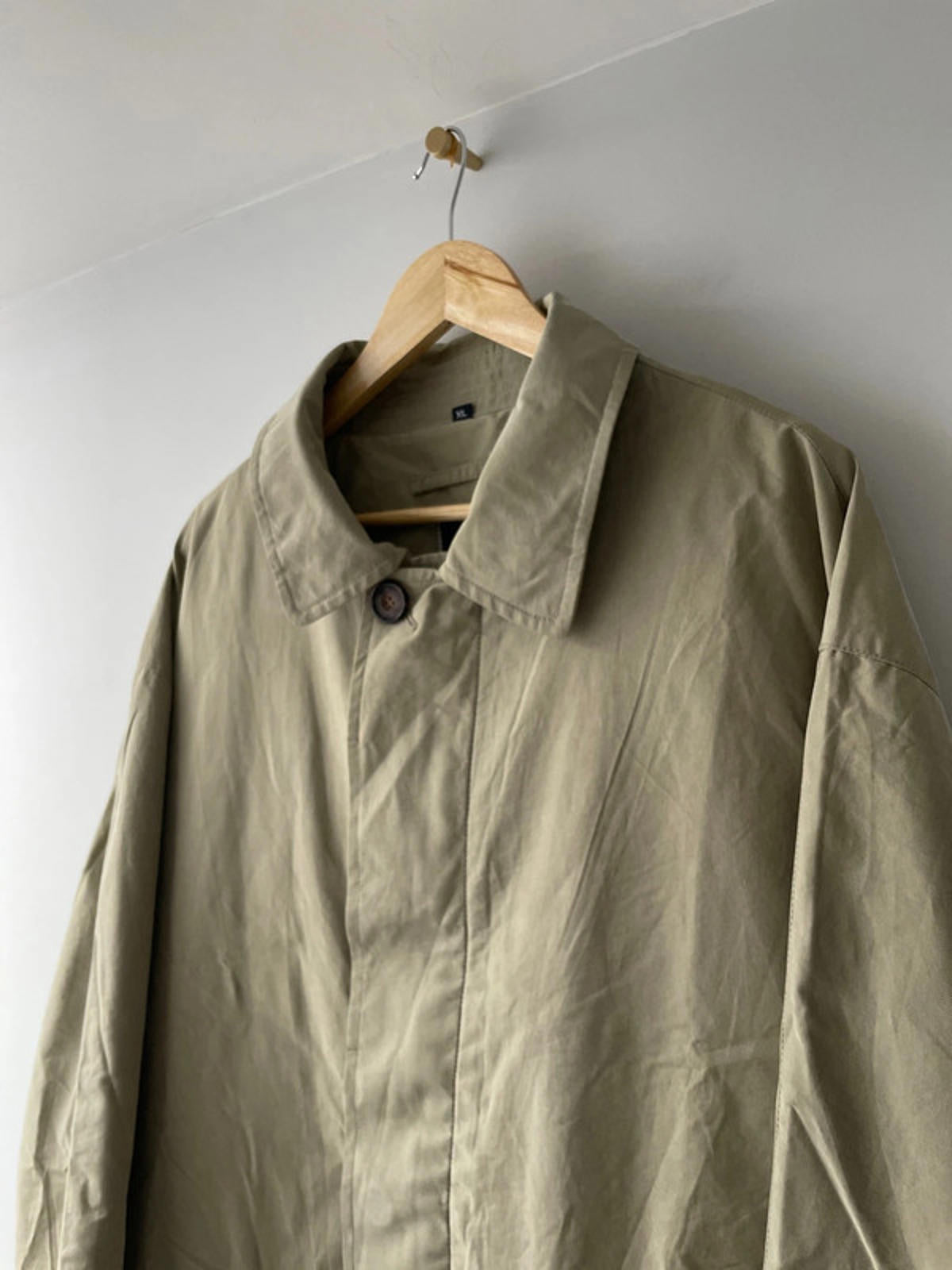 Men’s Baracuta Premium Trench Mac Coat In Beige - XLarge- 2068