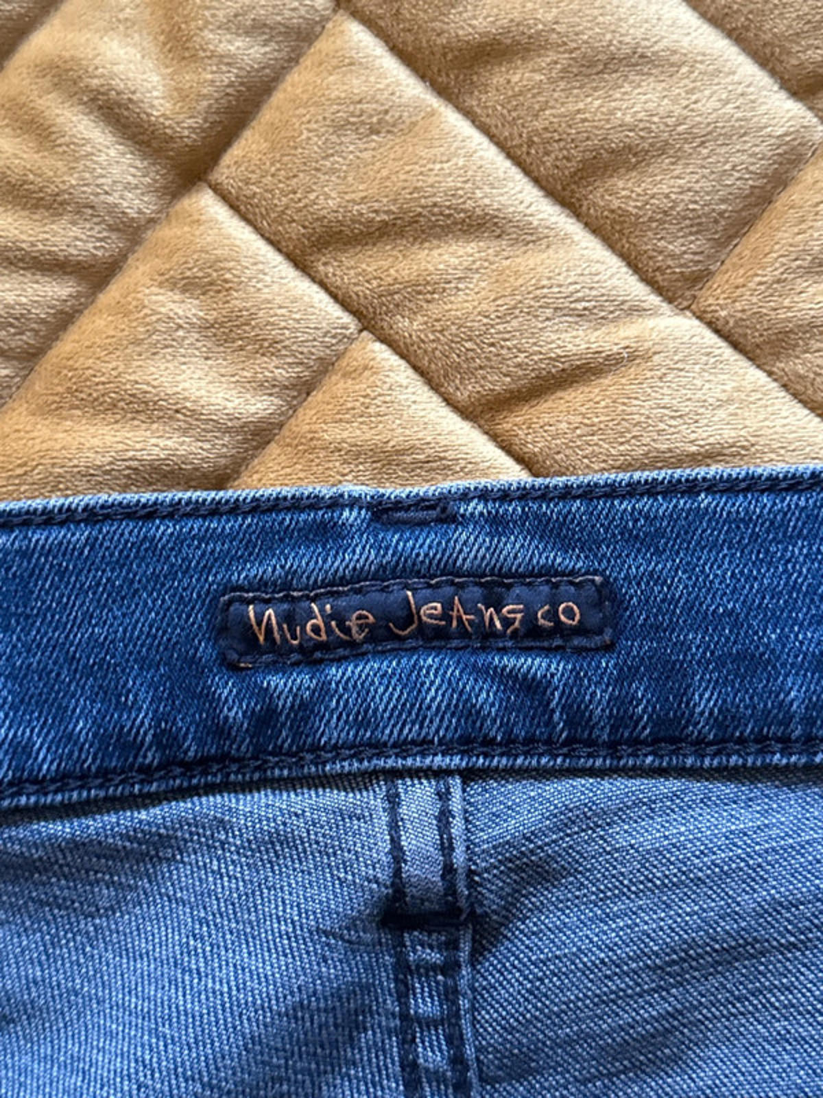 Men’s Nudie Lean Dean Slim Leg Jeans In Navy - W36/L34 - 0935