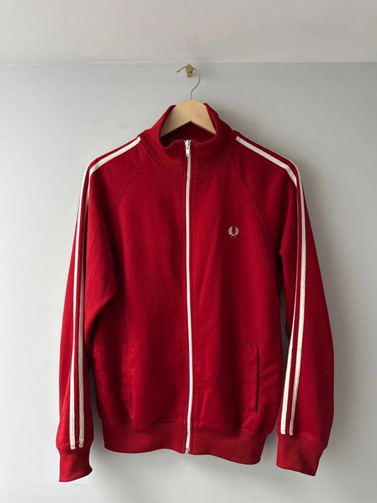 Men’s Fred Perry Zip Through Track Jacket Top - Medium - 1976