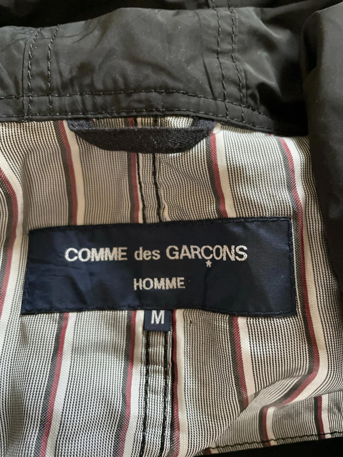 Men’s Comme Des Garçons Hooded Jacket in Black - Medium - 2744