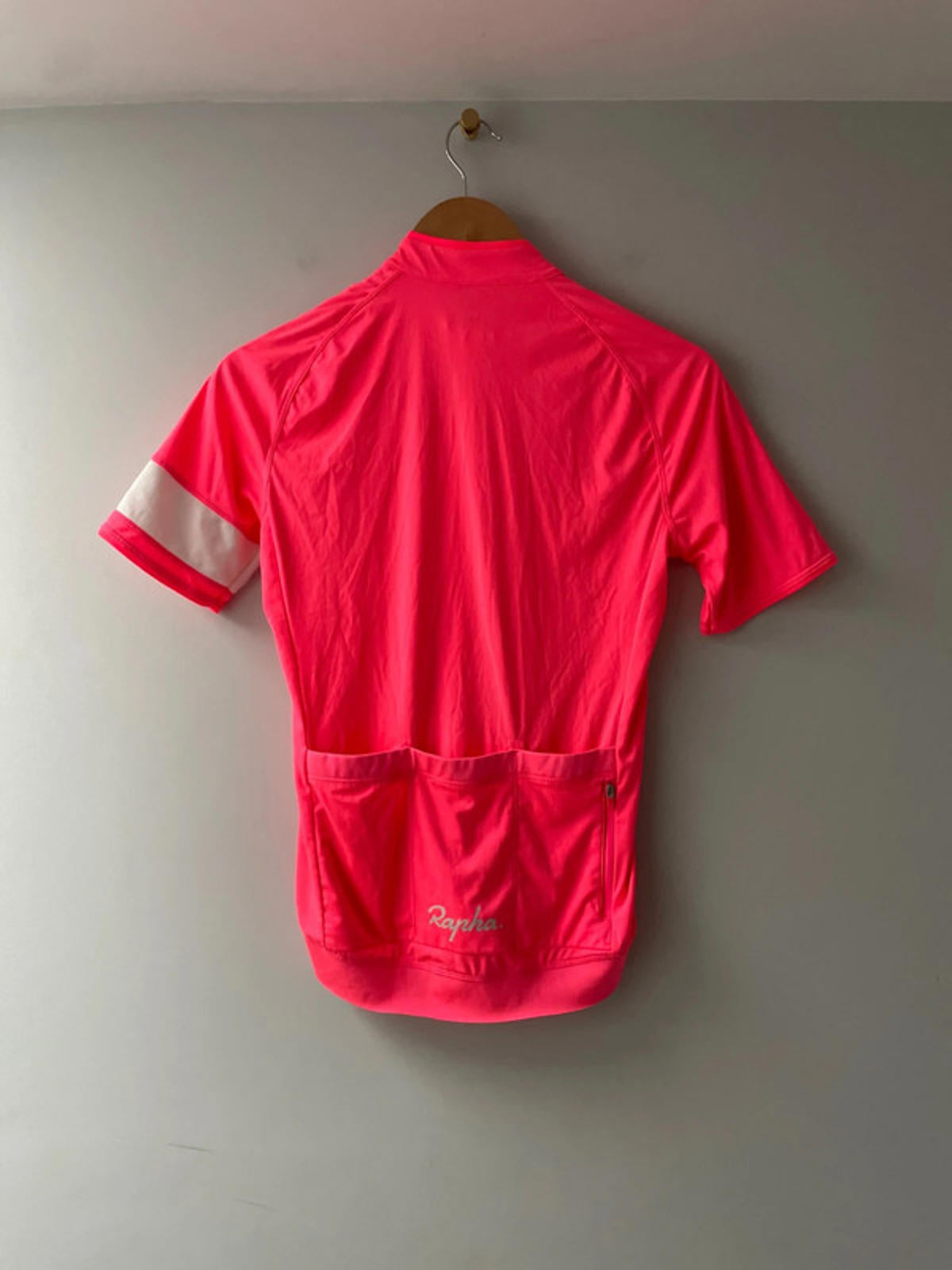 Men's Rapha Short Sleeve Core Cycling Jersey Top In Pink - Small - 2853