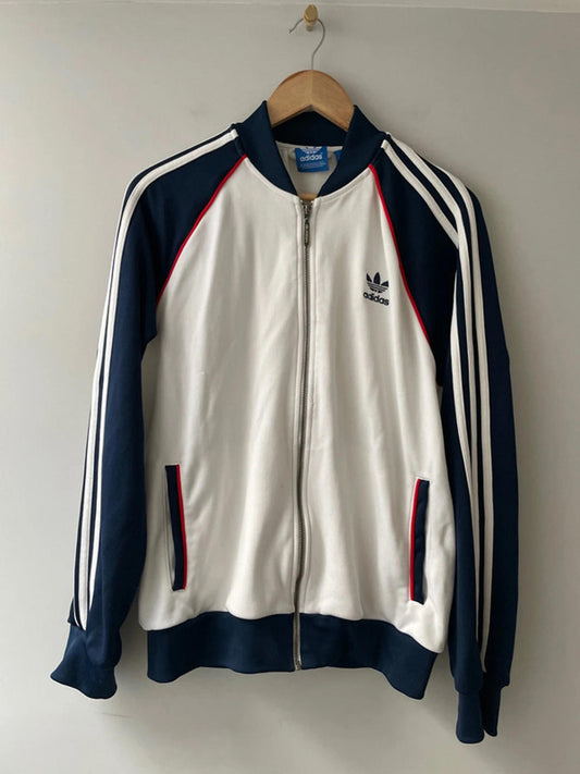 Women’s Adidas Originals SST Track Jacket In Navy/Red - Large - 2521