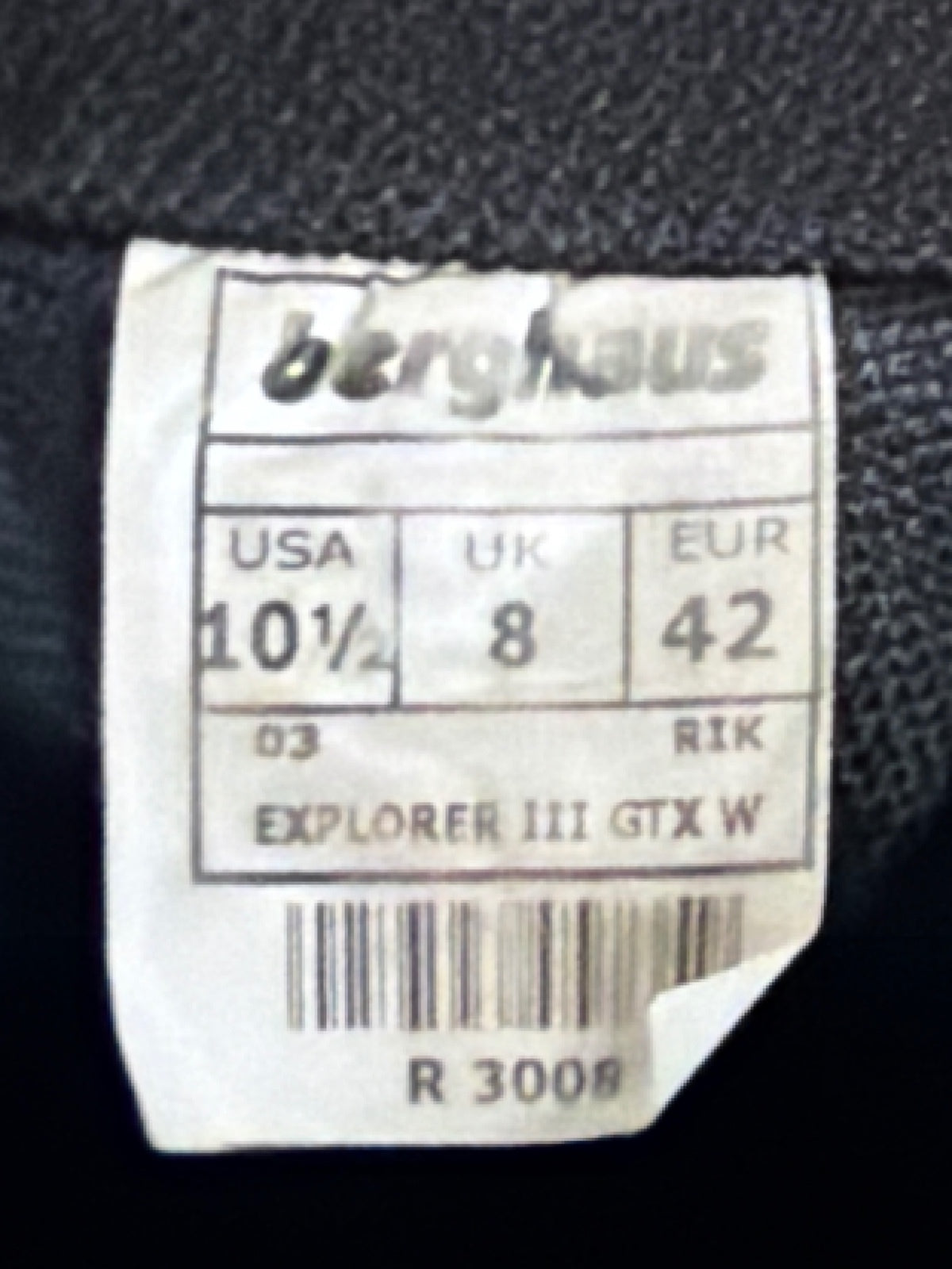 Men’s Berghaus Premium Suede Gore-Tex Hiking Boots In Dark Navy - Uk8 - 3824