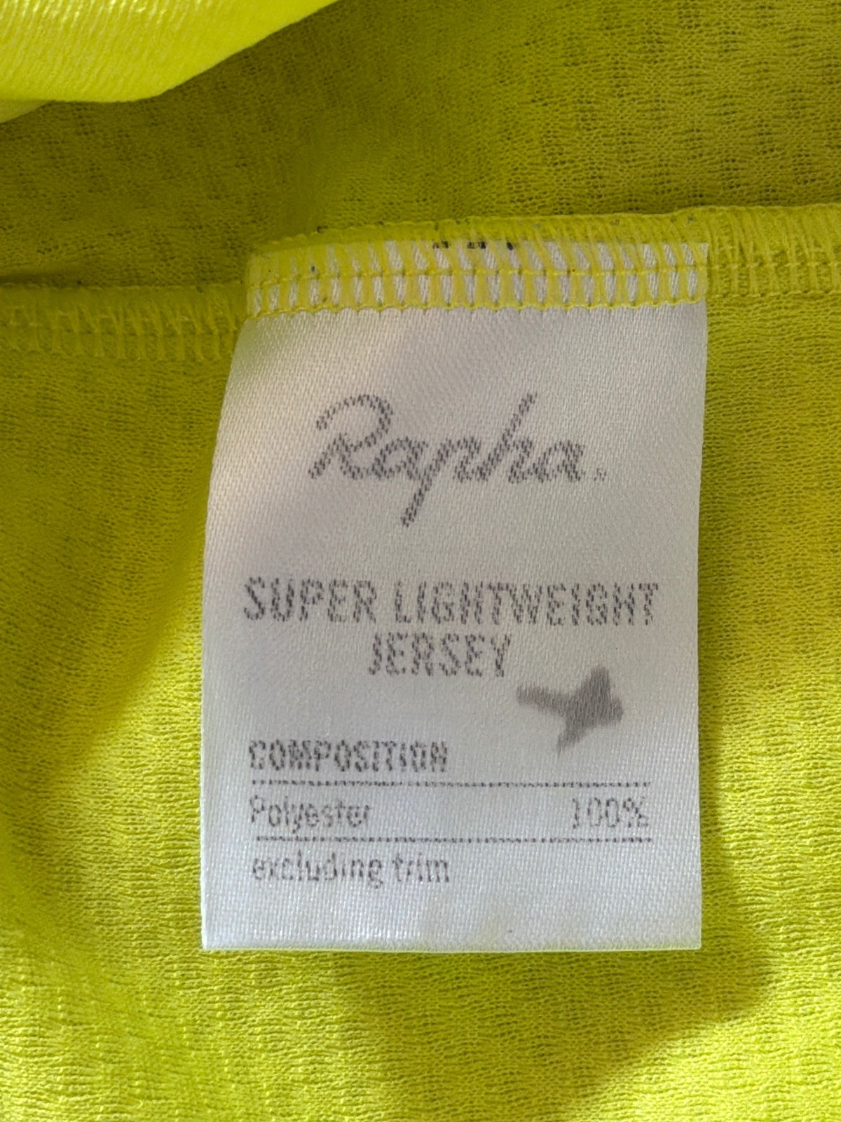 Women’s Rapha Premium Cycling Jersey Top In Yellow - XSmall - 3574