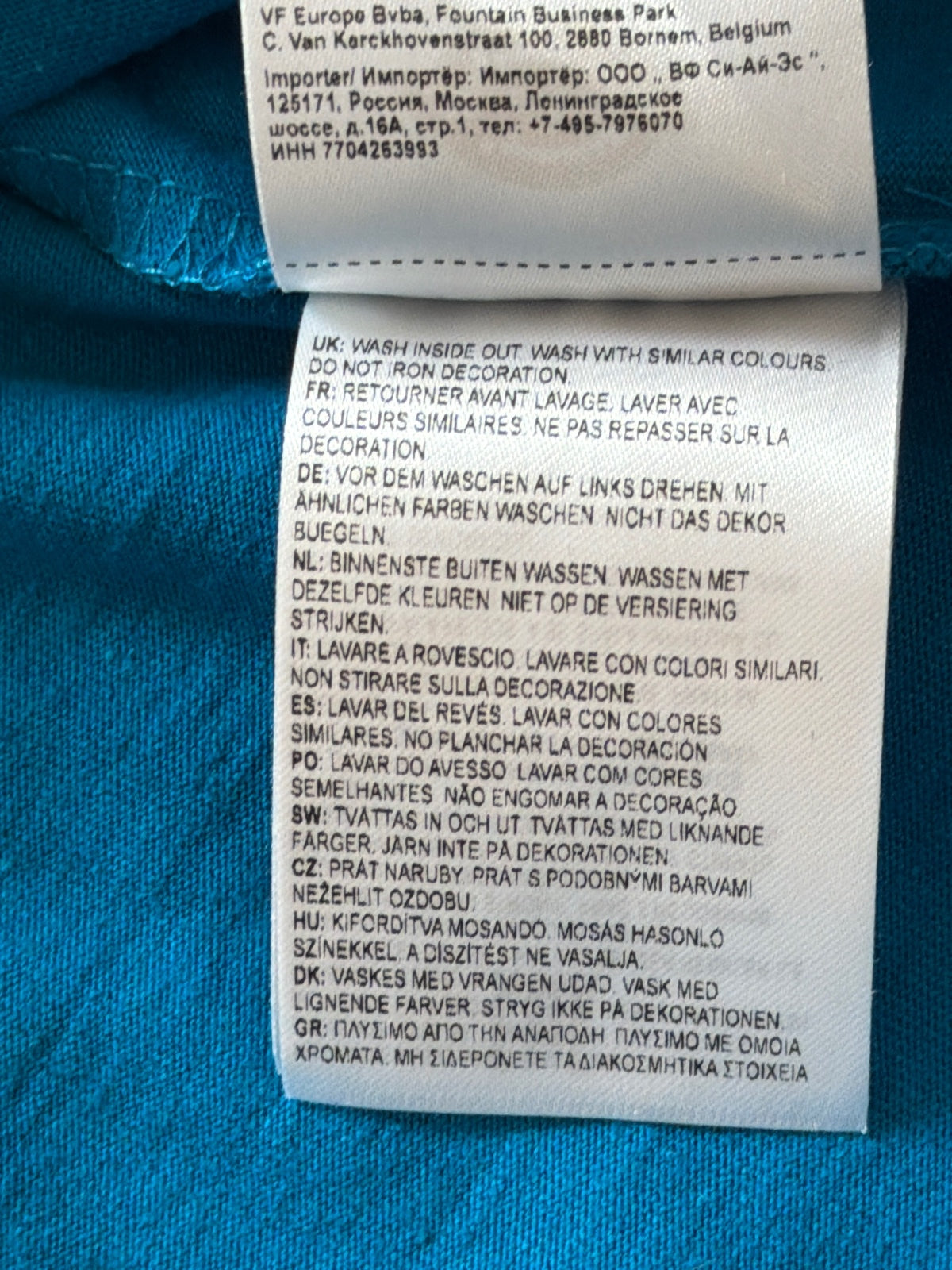 Women’s Dickies Cropped Boxy Fit Pocket T-Shirt In Blue - XLarge - 3586