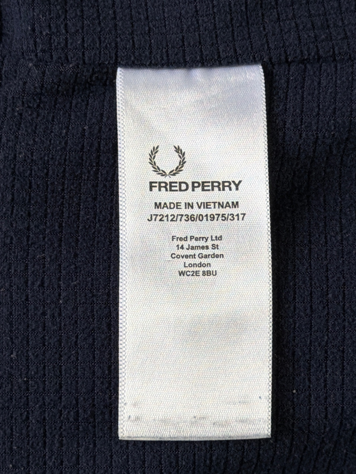 Men’s Fred Perry Lightweight Harrington Jacket Coat In Khaki - XLarge - 3656