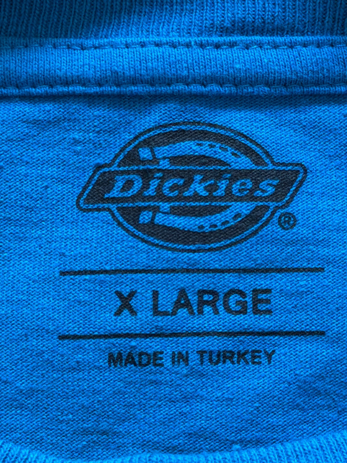 Women’s Dickies Cropped Boxy Fit Pocket T-Shirt In Blue - XLarge - 3586