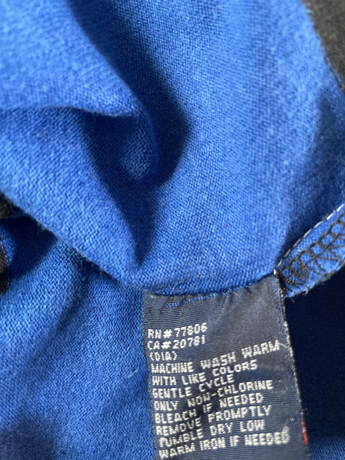 Men’s Tommy Hilfiger Stripped Rugby Polo Top In Navy - Large - 2150