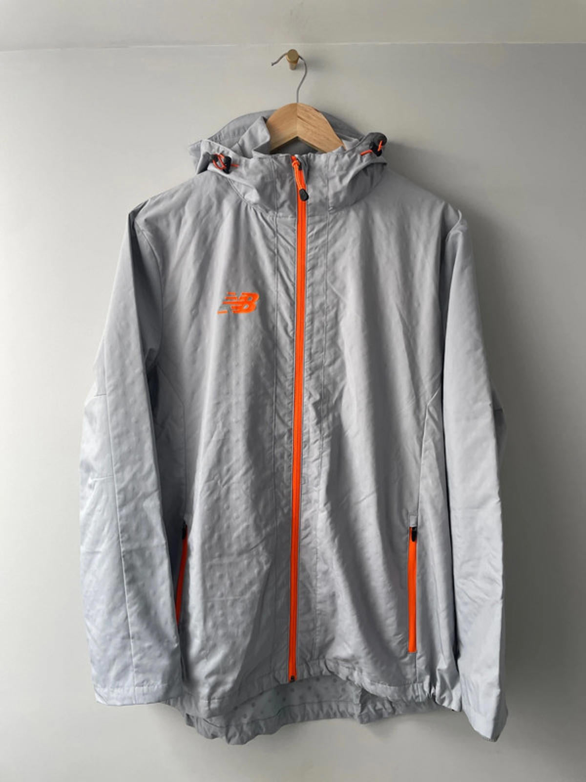 Men’s New Balance Zip Through Hooded Training Jacket Coat - Medium - 2078