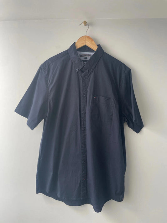 Men’s Tommy Hilfiger Premium Short Sleeve Shirt With Stretch - XLarge - 1501