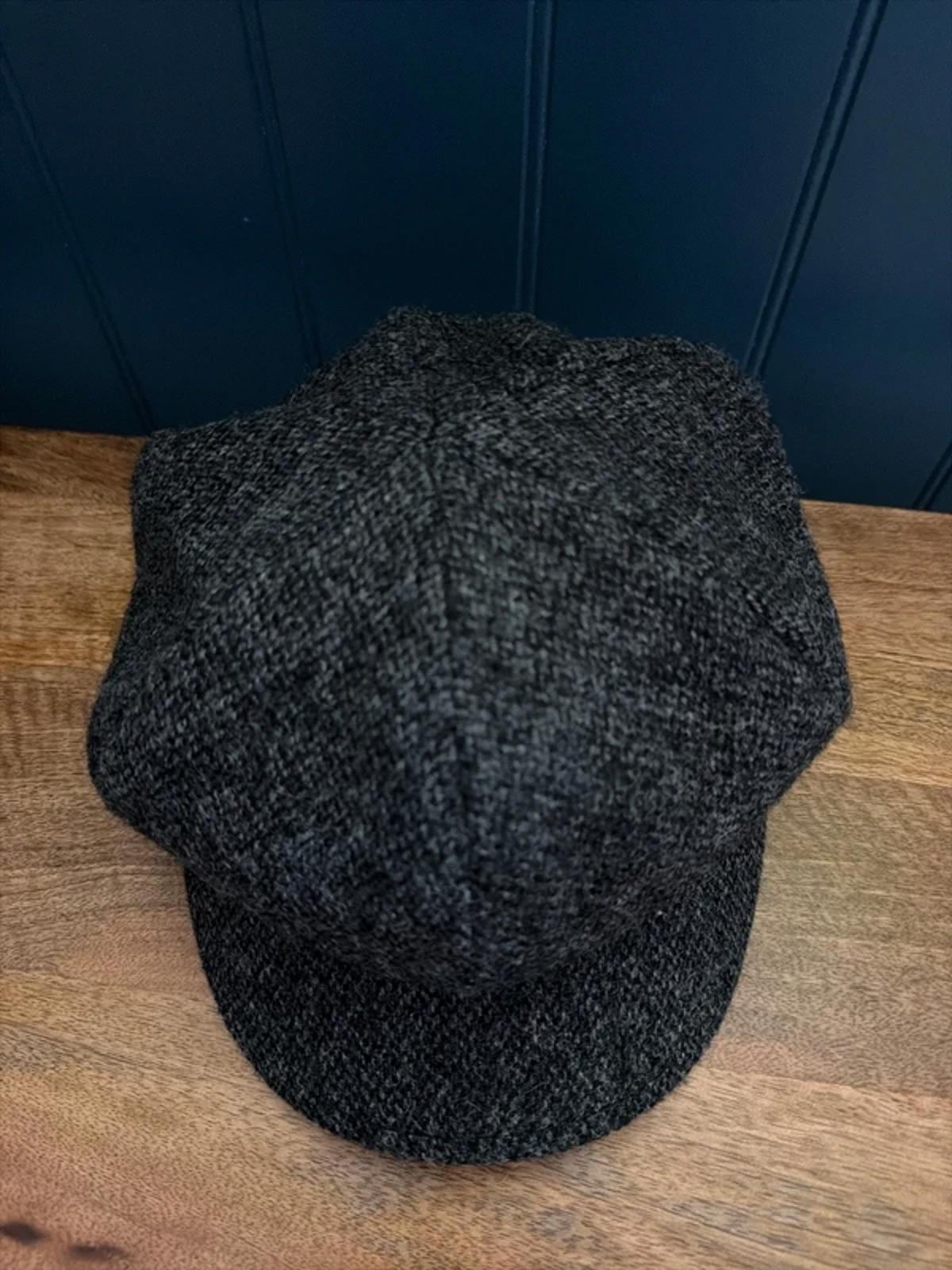 Women’s Barbour Premium Wool Baker Boy Hat In Grey - Small - 3229