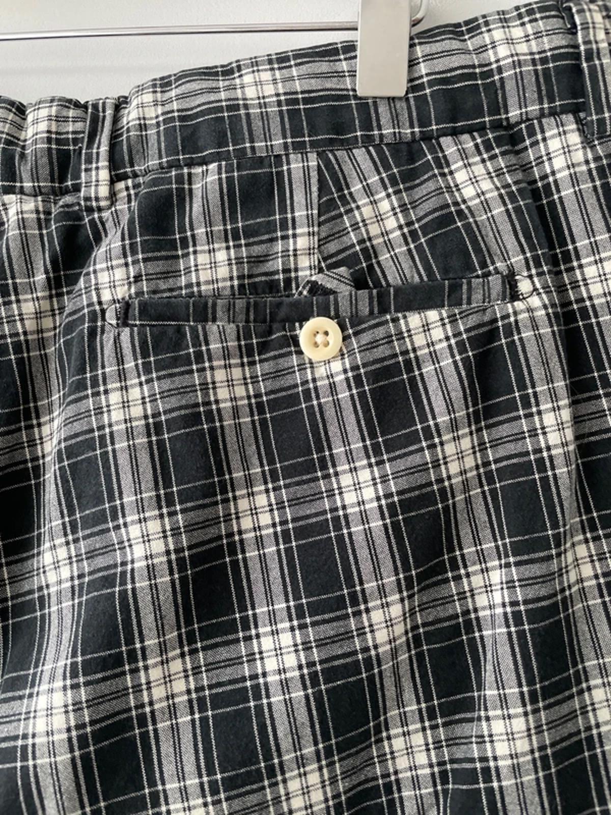 Mens Ralph Lauren Checked Shorts in Navy/Cream - W36/L11 - 3153