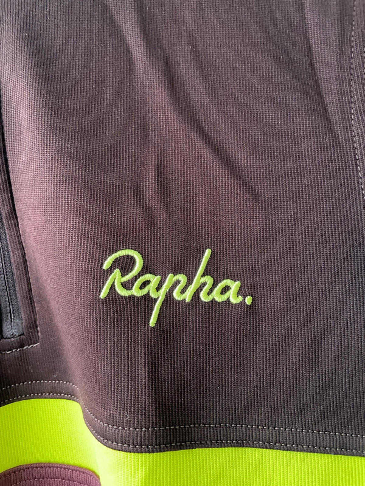 Men’s Rapha Club Merino Wool Cycling Jersey Top In Burgundy - Small - 2317