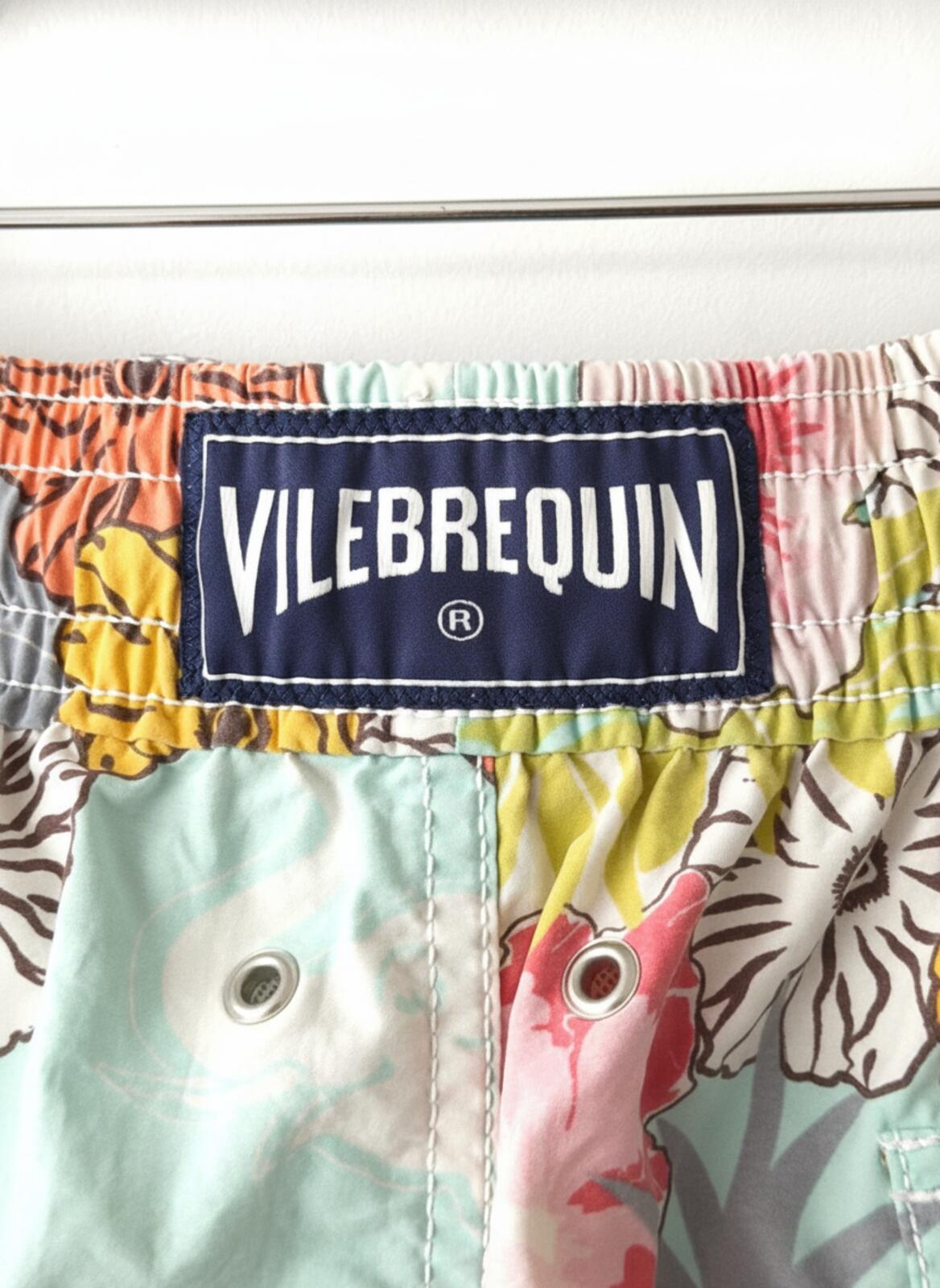 Men’s Vilebrequin Flower Print Swim Shorts - XLarge - 3418