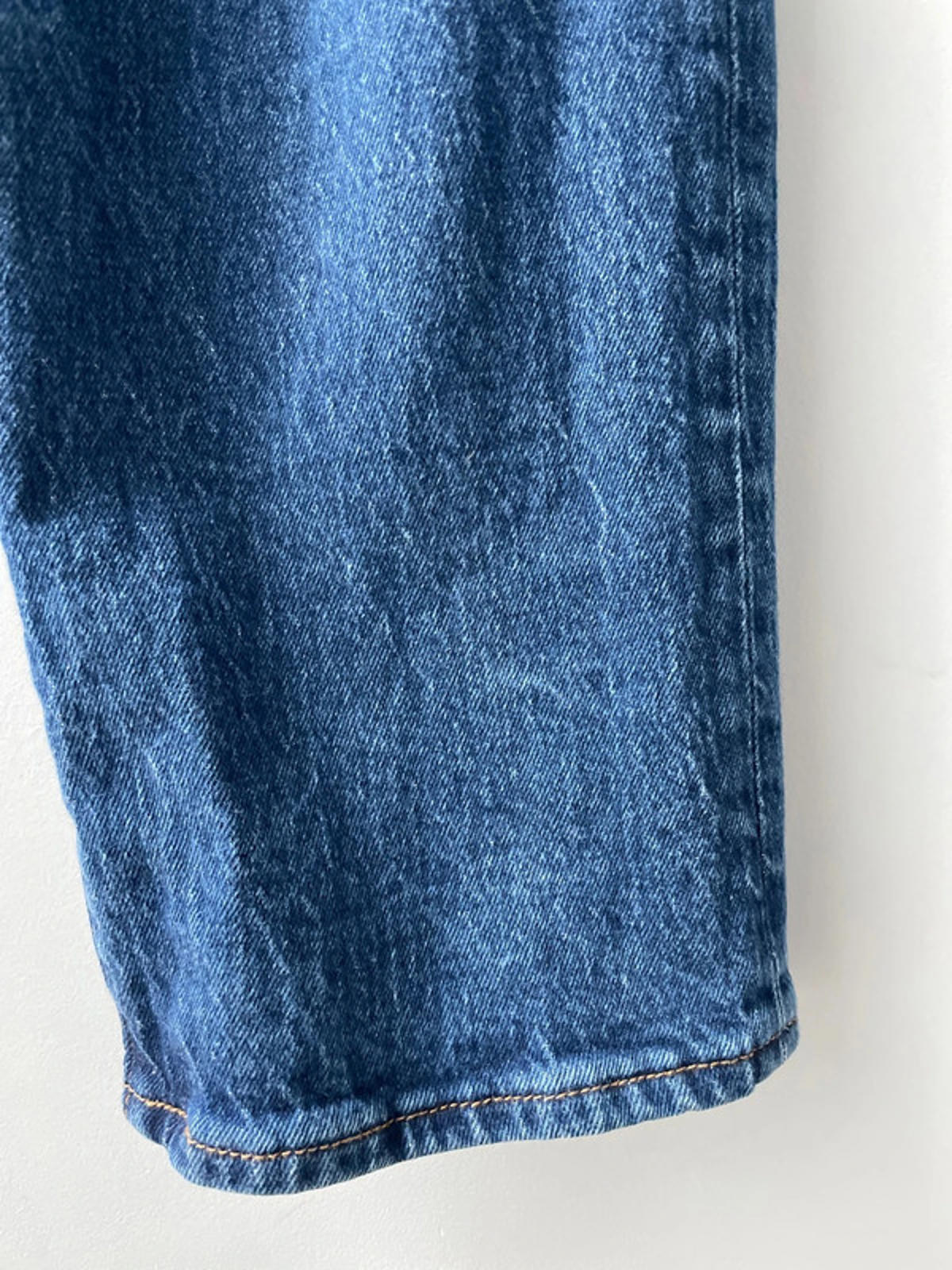 Women’s Levi’s High Waisted Ribcage Straight Fit Jeans In Navy - W25/L27 - 2527