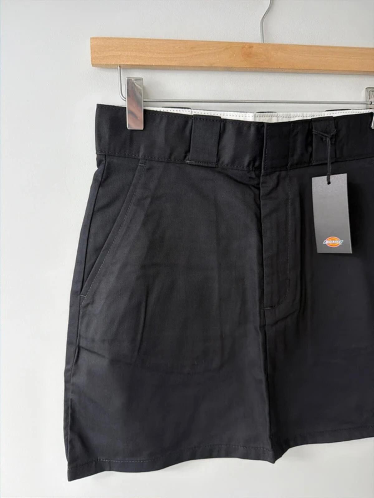 Women’s Dickies mini work skirt with pockets in black - W26 - 3437