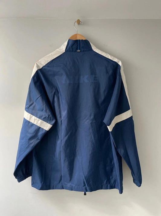 Men’s Nike Vintage Full Zip Windbreaker Jacket in Navy/Gold/White - XLarge - 2508